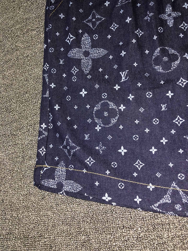 ブランドハーフパンツ細部ディテール